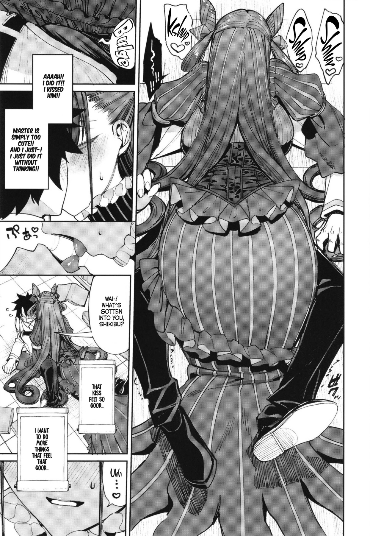 Hentai Manga Comic-Murasaki Shikibu's Semen Milking Book-Read-8